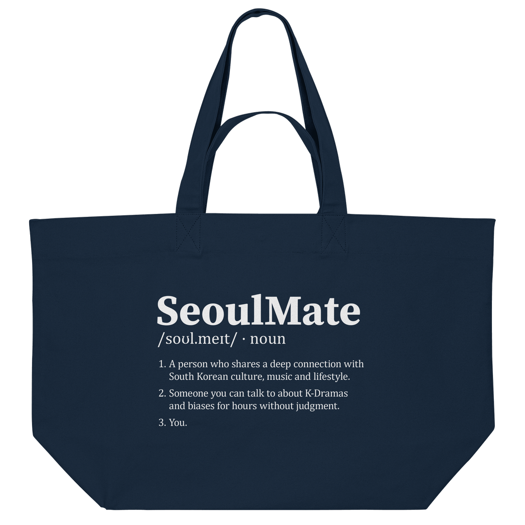 K - (Pop) - Fan Organic Shopping Bag "SeoulMate" - SeoulMate