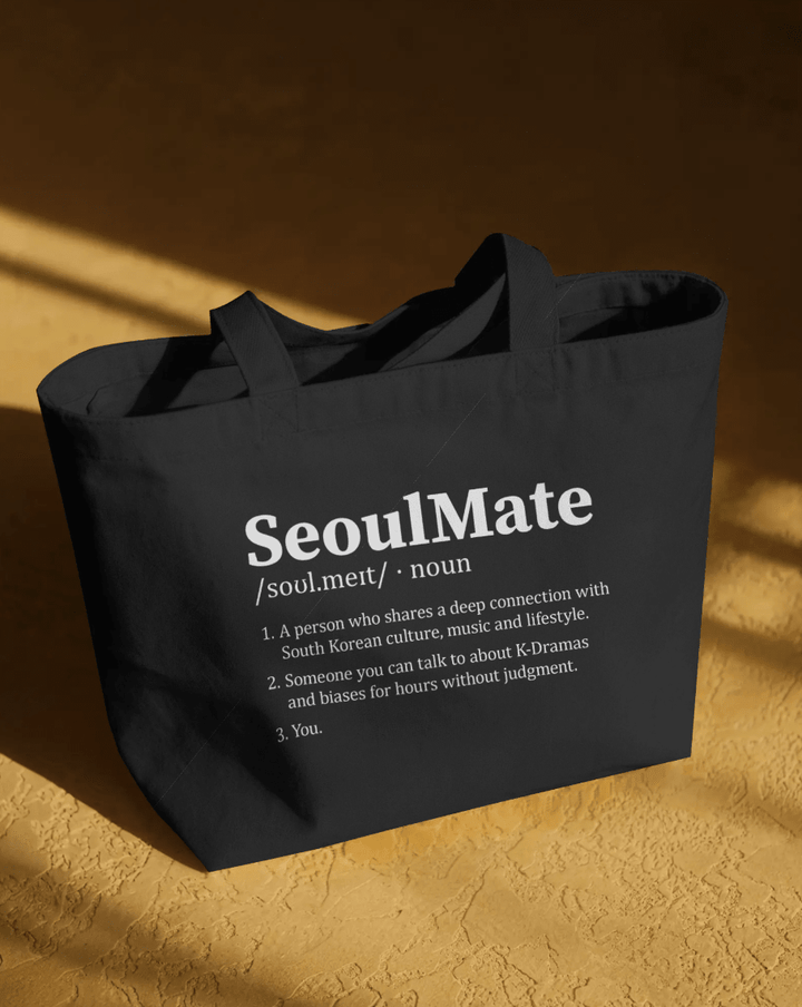 K - (Pop) - Fan Organic Shopping Bag "SeoulMate" - SeoulMate
