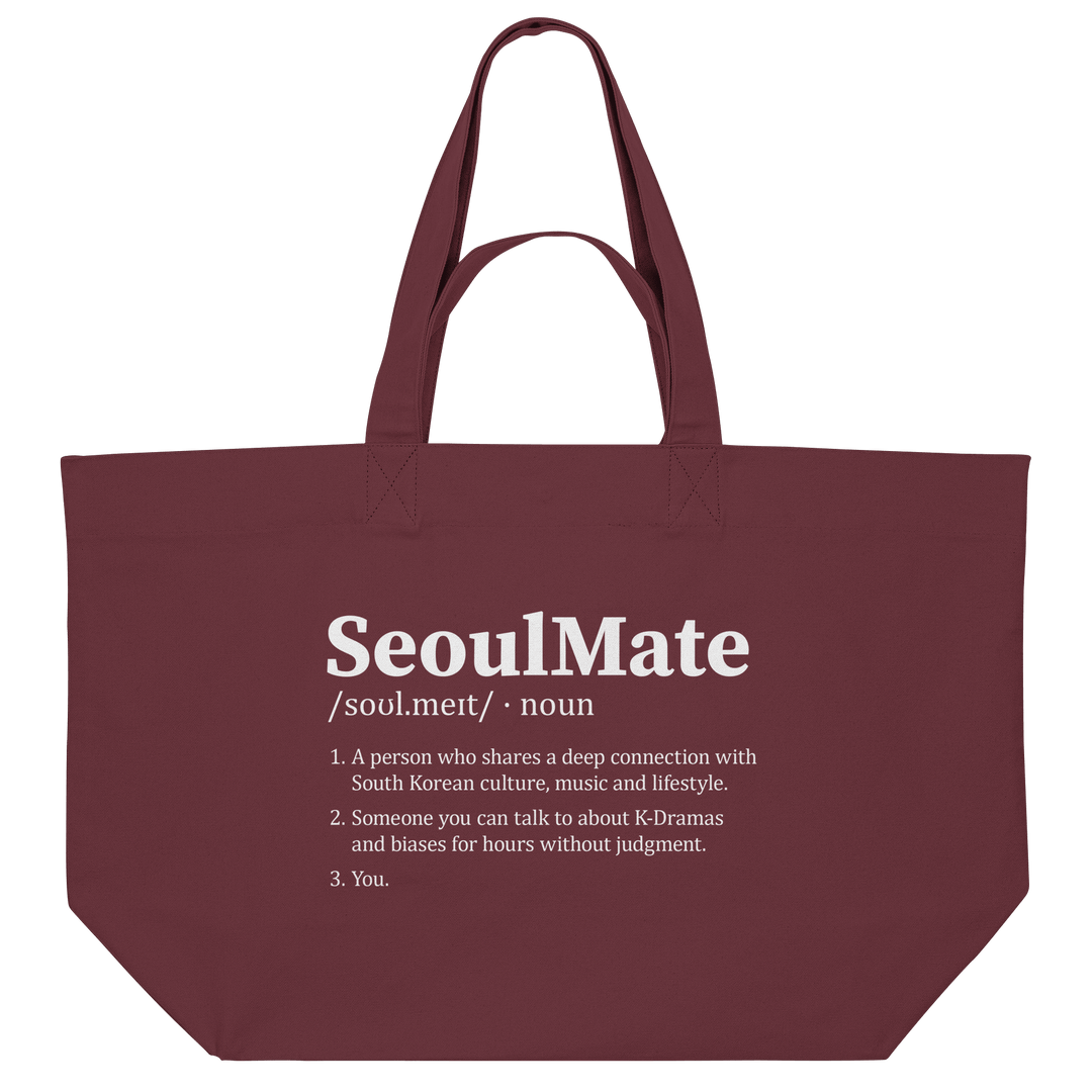 K - (Pop) - Fan Organic Shopping Bag "SeoulMate" - SeoulMate