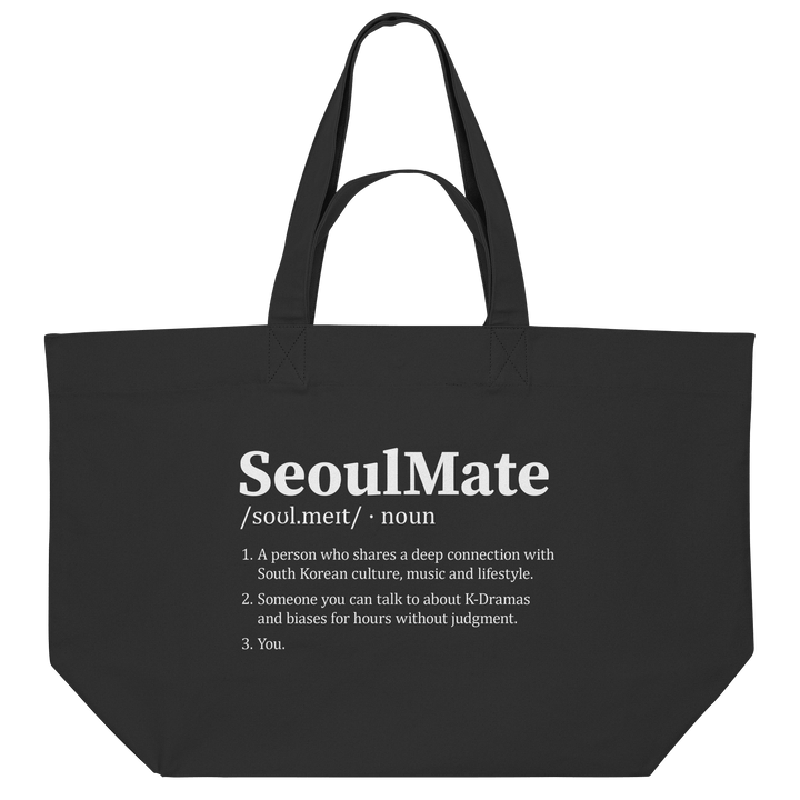 K - (Pop) - Fan Organic Shopping Bag "SeoulMate" - SeoulMate
