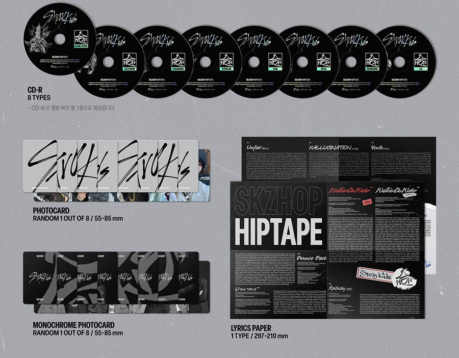 Stray Kids - SKZHOP HIPTAPE '合 (HOP)' (Accordion Ver.) – SeoulMate