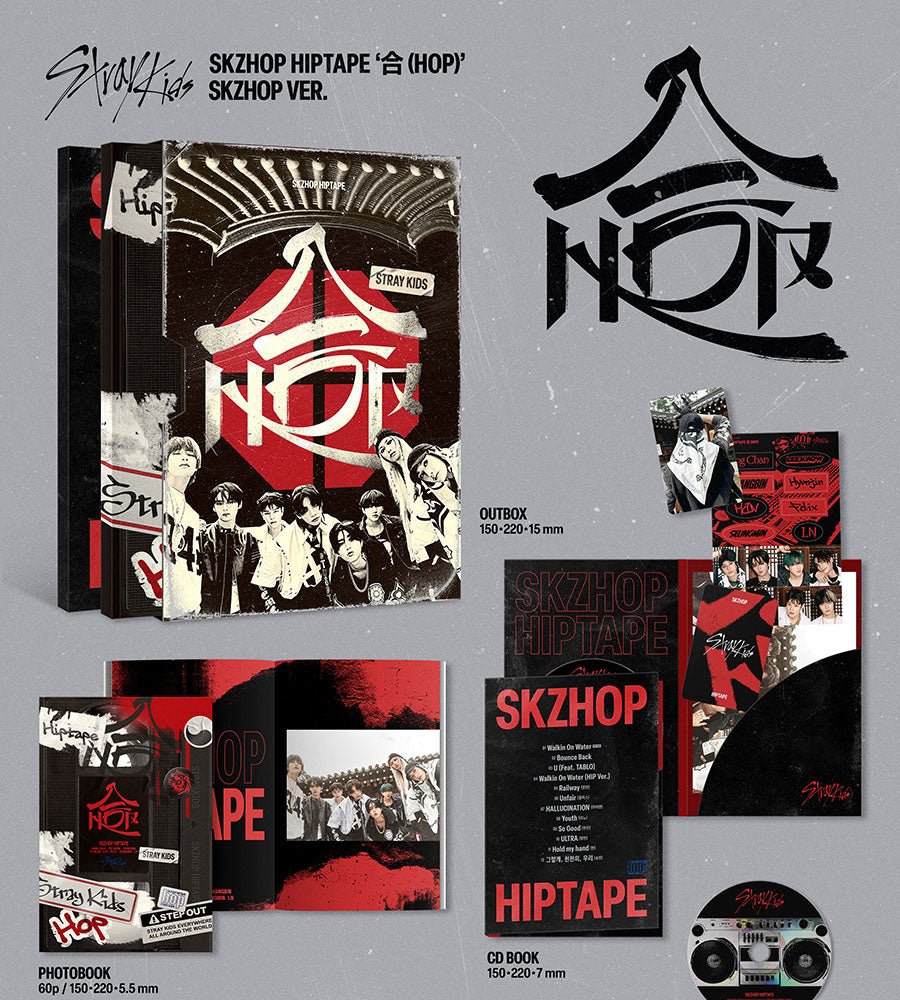 Stray Kids - SKZHOP HIPTAPE '合 (HOP)' (Skzhop Ver.) – SeoulMate