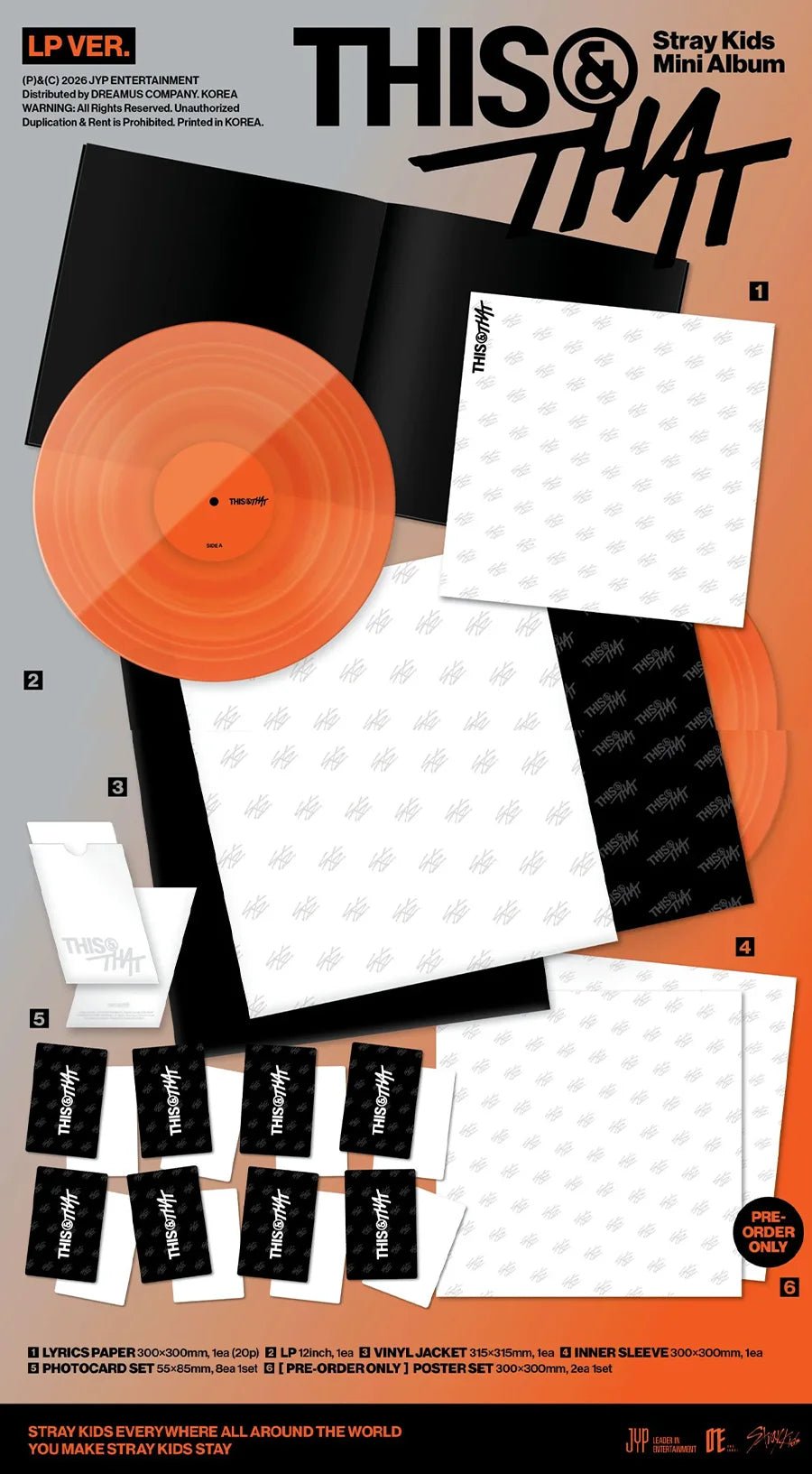 Stray Kids - THIS & THAT (LP Ver.) (Limited) - SeoulMate
