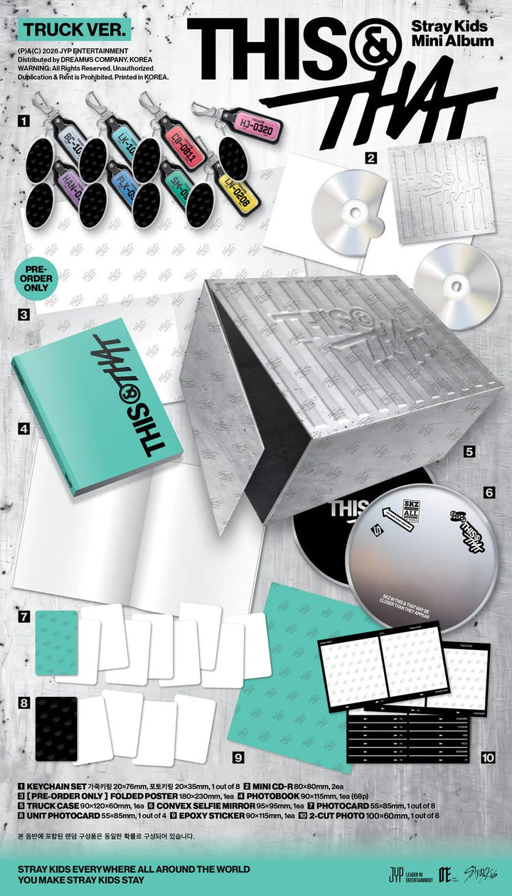 Stray Kids - THIS &amp; THAT (Truck Ver.) (Limited) - SeoulMate