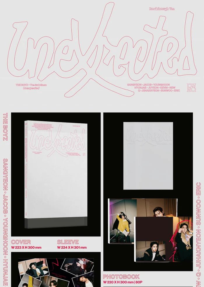 THE BOYZ - UNEXPECTED (Photobook Ver.) - SeoulMate