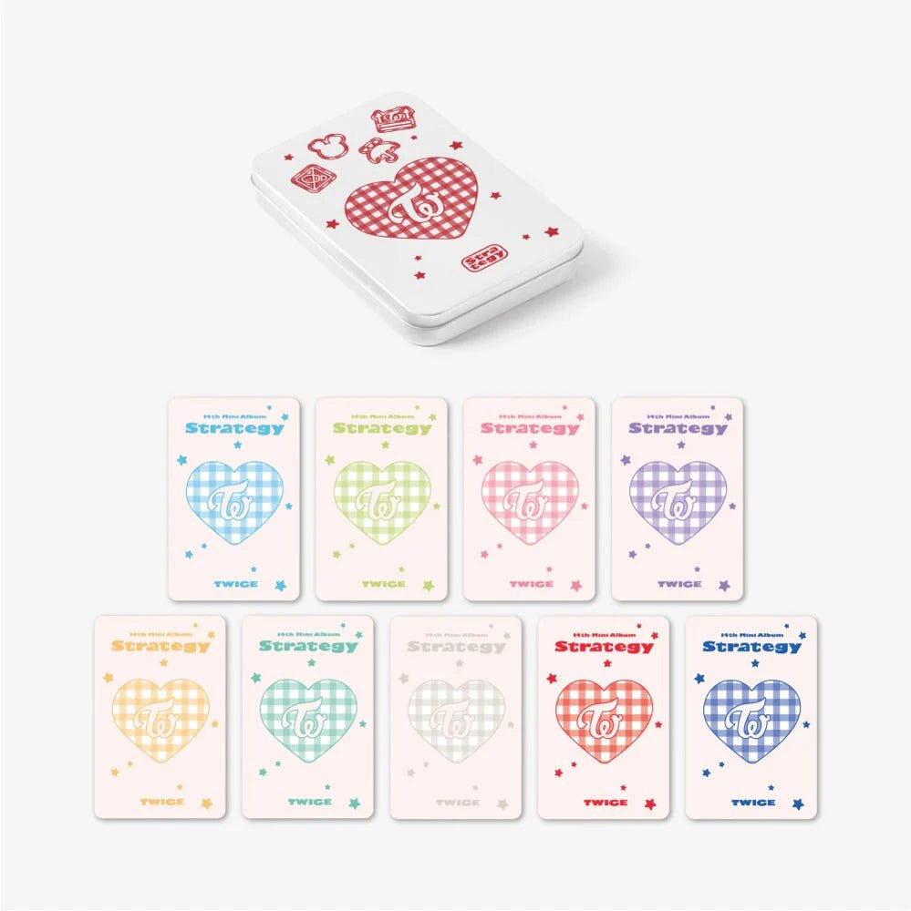 TWICE - Tincase Photocard Set [Strategy Pop - Up in Seoul] - Seoul - Mate