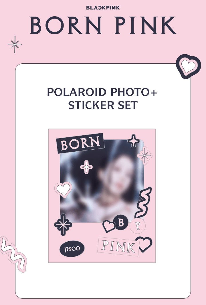 Blackpink - Polaroid Photo + Sticker Set - Seoul-Mate