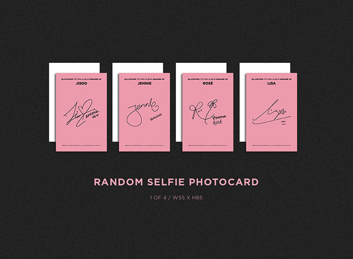 アイドルグッズ BLACKPINK Re: 1ST MINI ALBUM SQUARE UP BLACKPINK SQUARE UP 1st Mini Album CD+Photobook+Photocard+