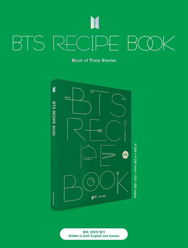 BTS - Book of Tasty Stories RECIPE BOOK - Seoul-Mate