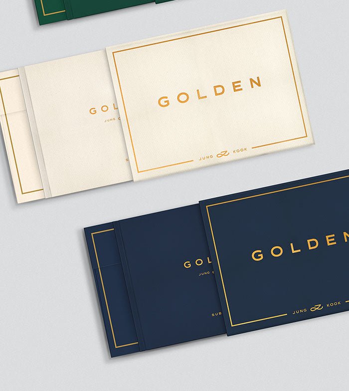 BTS Jung Kook - GOLDEN + WeVerse Gifts - Seoul-Mate