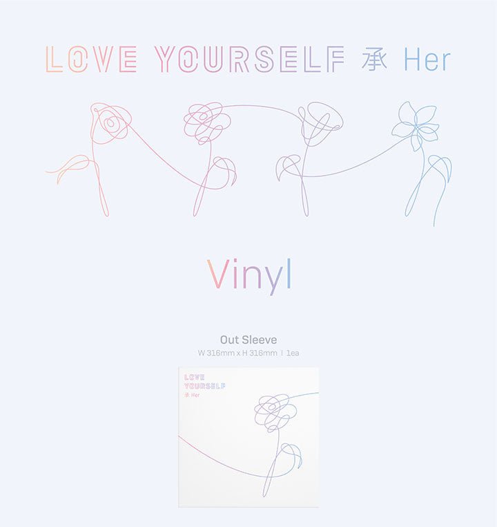BTS LOVE YOURSELF 承 'Her' LP レコード 51SiYRZK0mL._UF1000,1000_QL80_.jpg