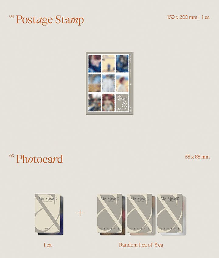 BTS - Me, Myself and SUGA 'Wholly or Whole me' Photobook [PRE-ORDER] - Seoul-Mate