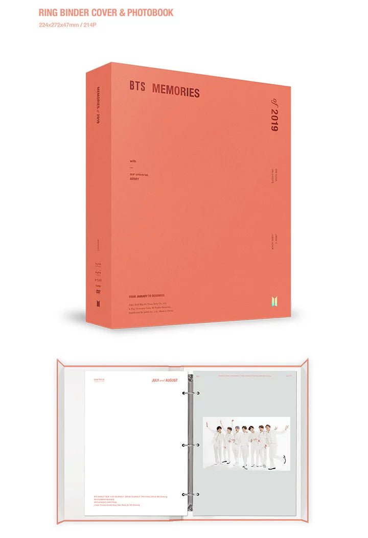 BTS Memories メモリーズ 2019 日本語 BluRay UNBOXING] BTS Memories of 2019 Blu Ray - YouTube