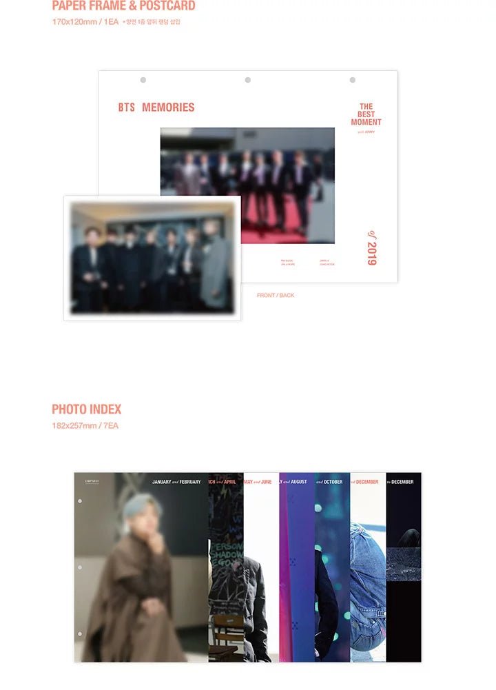 BTS - Memories of 2019 Neuauflage [6 DVD-Set] - Seoul-Mate