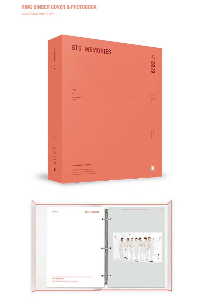BTS - Memories of 2019 Reissue [6 DVD Set] – Seoul-Mate