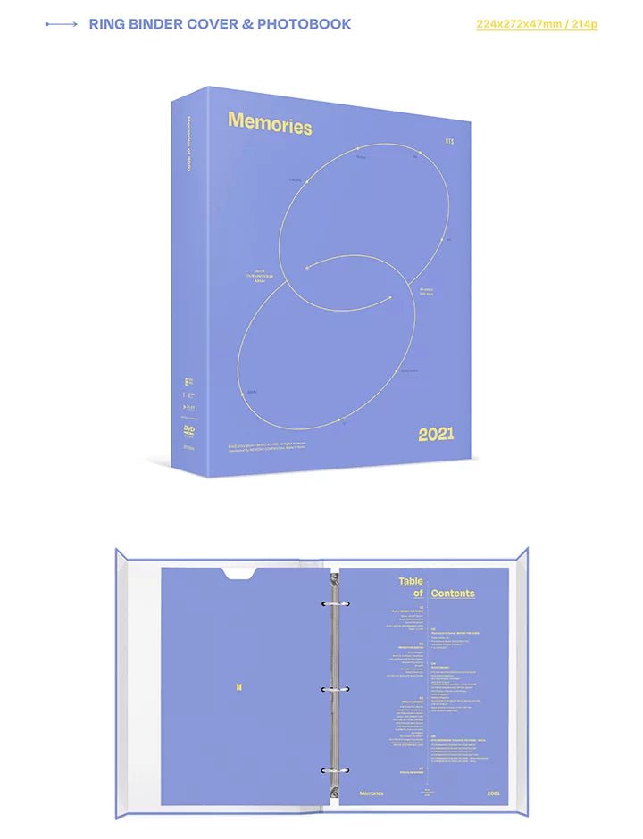 Buy BTS - Memories of 2021 [DVD + Special Gift] online – Seoul-Mate