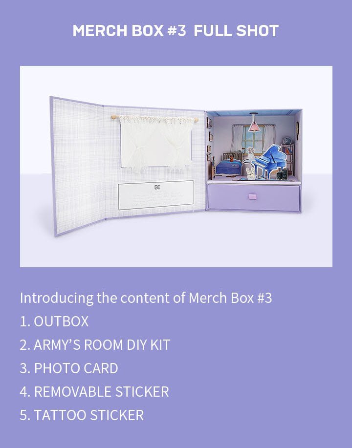 BTS - Merch Box #03 (Army's Room) - Seoul-Mate