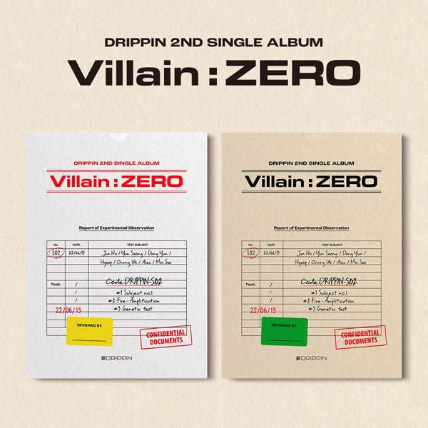 DRIPPIN - VILLAIN: Zero (2nd Single-Album)