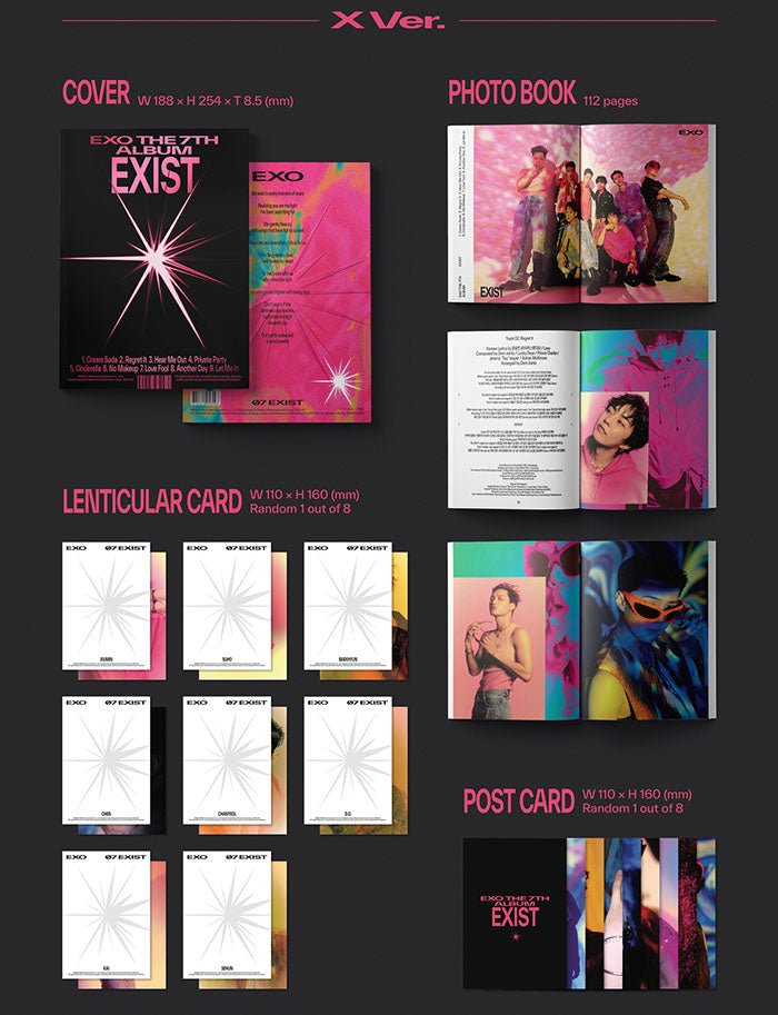 EXO - EXIST (7th Album) Photobook Ver. – SeoulMate EXO - EXIST (7th Album) Photobook Ver. – SeoulMate