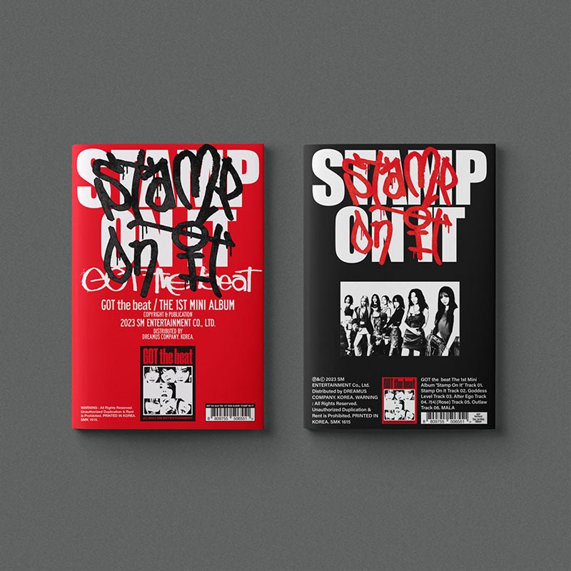 GOT the beat - Stamp On It (1st Mini Album) - Seoul-Mate