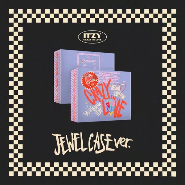 Itzy - Crazy in Love 1st Album Special Edition Jewel Case Version