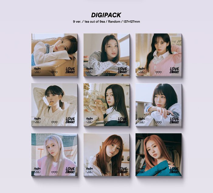 Kep1er - LOVESTRUCK! (4th Mini Album) Digipack Ver. – SeoulMate