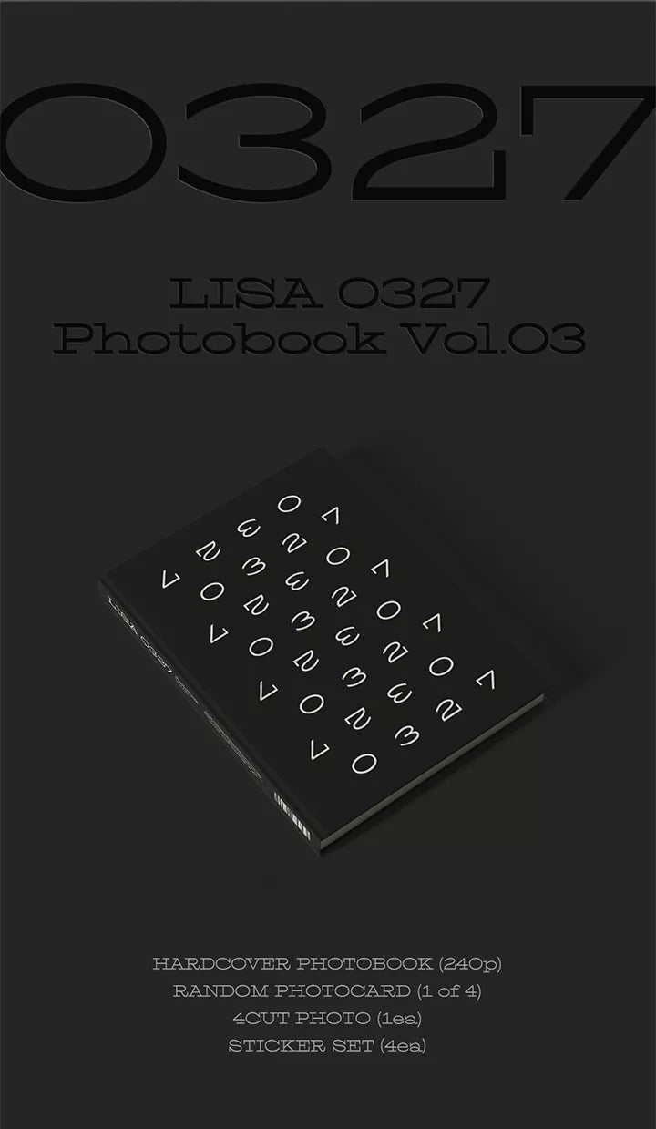 LALISA Lisa 0327 Photobook Vol. 03