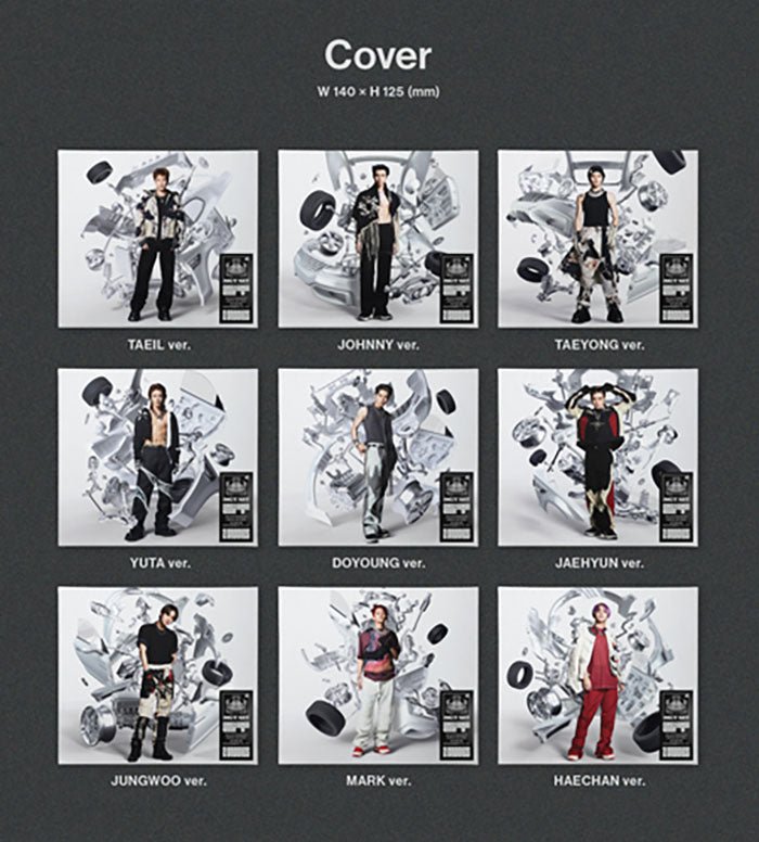 NCT 127 - 2 Baddies (질주) Digipack Ver. (4th studio album