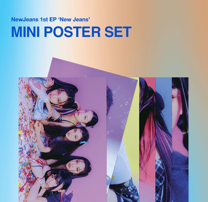 NewJeans - Mini Poster Set Ver. 1 - Seoul-Mate