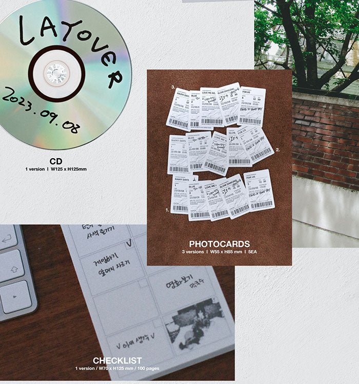 V Album - Layover (Weverse Album Ver.) – Choice Music LA