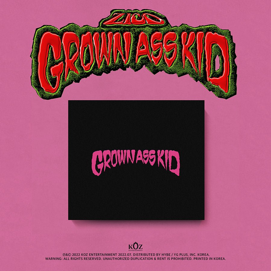 ZICO - Grown Ass Kid Jewel Ver. (4th Mini-Album) - Seoul-Mate
